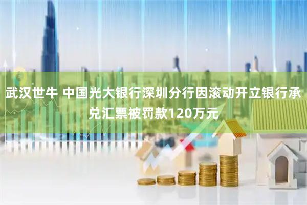 武汉世牛 中国光大银行深圳分行因滚动开立银行承兑汇票被罚款120万元