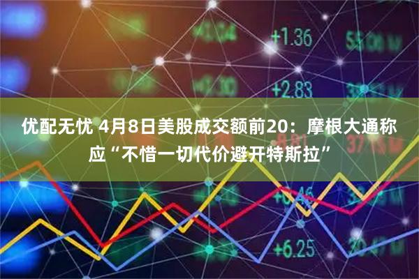 优配无忧 4月8日美股成交额前20：摩根大通称应“不惜一切代价避开特斯拉”